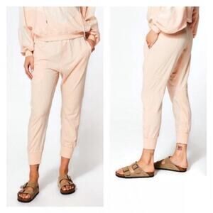 Young Fabulous & Broke Light Peach Track Joggers